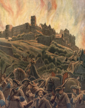 Incendie des fortifications d'Heidelberg