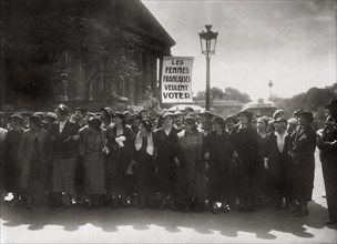 Suffragettes françaises, 1936