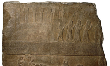 Bas-relief provenant du palais de Tiglath-Pileser III