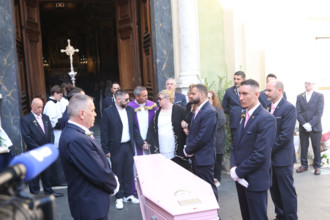 Obsèques de Loana, Nice, 10 avril 2026