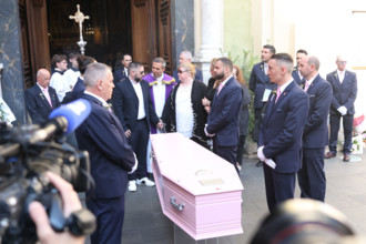 Obsèques de Loana, Nice, 10 avril 2026