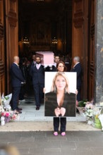 Obsèques de Loana, Nice, 10 avril 2026