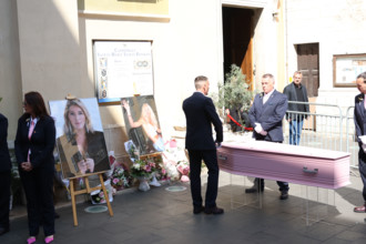 Obsèques de Loana, Nice, 10 avril 2026