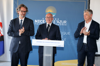 Eric Ciotti, Hôtel Aston à Nice, 16 avril 2026