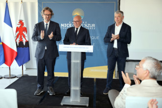 Eric Ciotti, Hôtel Aston à Nice, 16 avril 2026