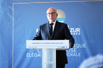 Eric Ciotti, Hôtel Aston à Nice, 16 avril 2026