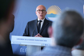 Eric Ciotti, Hôtel Aston à Nice, 16 avril 2026