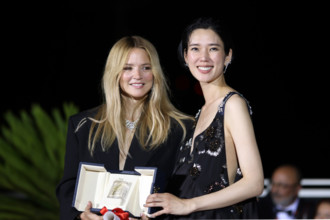Virginie Efira and Tao Okamoto