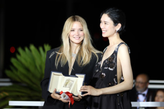 Virginie Efira and Tao Okamoto