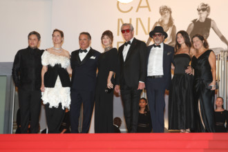 Paul Soriano, Vicky Krieps (in Bottega Veneta), Andy García, Rosemarie DeWitt, Danny Huston, Jai