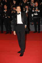 Rami Malek (in Zegna) attending the red carpet for the film 'The Man I Love' during the 79th Cannes