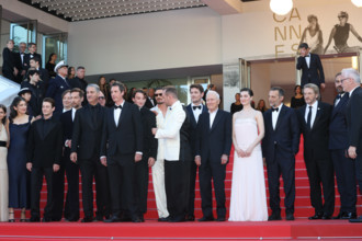 Cast of the film 'La Bataille de Gaulle: L'âge de fer'