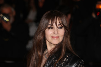 Monica Bellucci (in Fendi) attends the "Histoires De La Nuit" (The Birthday Party) screening during