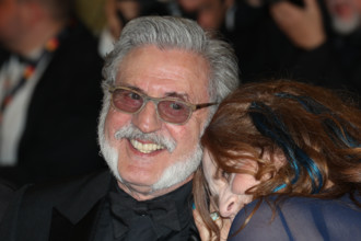 Daniel Auteuil and Agnès Jaoui attends the "Histoires De La Nuit" (The Birthday Party) screening