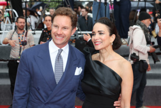Marco Colombo and Randi Ingerman attend the "L'Inconnue" (The Unknown) screening during the 79th