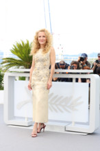 American actress Gillian Anderson at Cannes Film Festival 2026 attend the "Teenage Sex And Death At