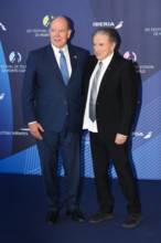 Prince Albert II of Monaco and Michel Drucker