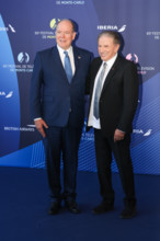 Prince Albert II of Monaco and Michel Drucker