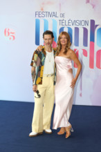 Michael Graziadei and Michelle Stafford