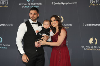 Alexis Jacquemin, Elsa Esnoult and their son