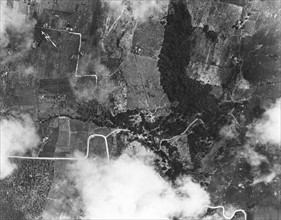 Bombardement de la plaine de Tanapag (ile de Saïpan)