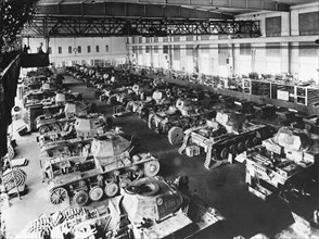Arms factory, Germany, 1936.