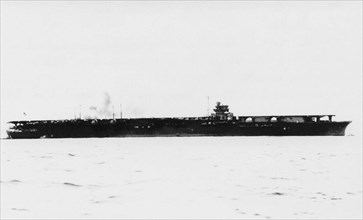 Porte-avions japonais Zuikaku, 1941-42.