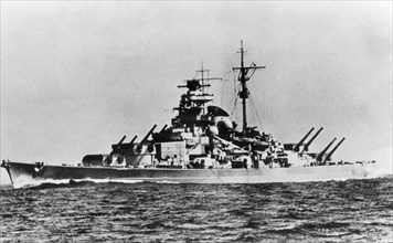 German battleship "Tirpitz", World War II