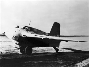 Avion d'interception allemand Messerschmidt Me-163, 1944-1945.
