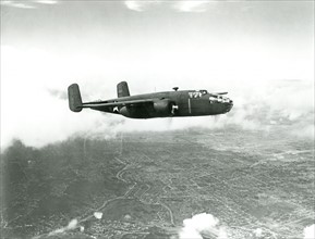 American North American B-25 Mitchell medium bomber.