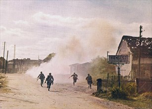 Infanterie allemande, nord de la France, mai-juin 1940.