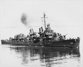 American destroyer "Sullivan", World War II.