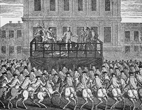 Exécution du roi d'Angleterre Charles Ier (1600-1649)