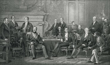 The Congress of Paris in 1856