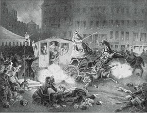 Assassination attempt by Italian anarchist Orsini against Napoleon III (1858)