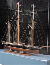 Model of the Confederate cruiser "Alabama"