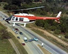 American Bell 205 B helicopter