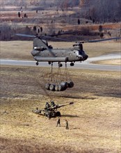 American Boeing Vertol CH-47 Chinook helicopter