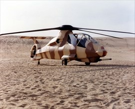 Maquette du nouvel hélicoptère d'attaque américain Sikorsky-Boeing "Comanche"