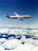 Boeing B-777 long-haul transport plane