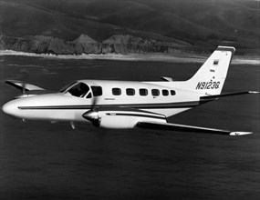 American Cessna Conquest propjet.