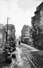 Reims après les bombardements