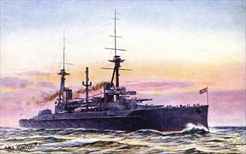 British cruiser 'Agincourt'
