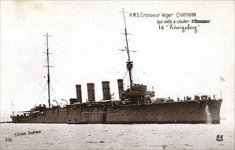 Light cruiser 'Chatham'