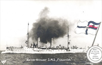 German light cruiser 'Frauenlob'