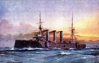 Croiseur britannique "Monmouth"