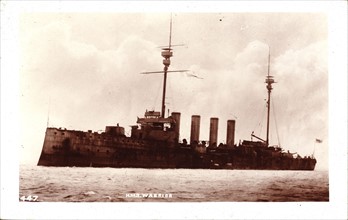 British cruiser 'Warrior'