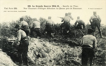 Bataille de l'Yser, 1914
