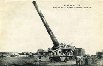 WWI artillery piece