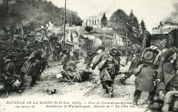 The First Battle of the Marne, 1914